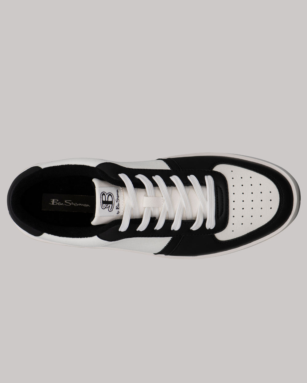 Basket Ben Sherman Richmond Blanche Noir | SPC-35609167